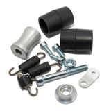 Uitlaathouder, LeoVince S17001 Uitlaathouder, reserveonderdeelset, montageset voor Derbi Senda