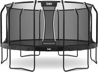 Salta Premium Black Pro - Trampoline met veiligheidsnet - ø 460 cm - Zwart