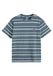 LEVI'S ® Chemise 'SS Original HM Tee' bleu clair / bleu foncé / jade vert / blanc