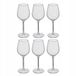 Secret De Gourmet Set de 6 verres à vin en verre - 380 ml