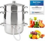AREBOS Stoompan - Stoomextractor - Sappan - Ontsapper - Ø 26cm