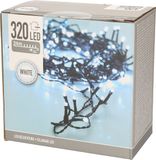 Merkloos Bellatio Decorations Kerstboomverlichting - LED - helder wit - 24 meter