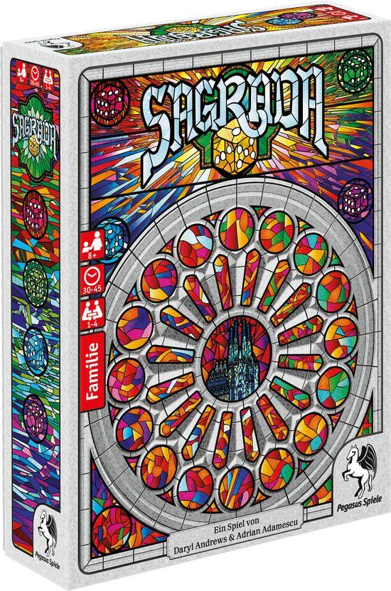 Pegasus Spiele Sagrada - Bordspel - 8+ jaar - Unisex