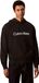 Calvin Klein Sweatshirt 'Logo' zwart / wit