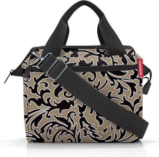 Reisenthel Allrounder Cross Schoudertas - 4L - Baroque Marble Zwart - Unisex
