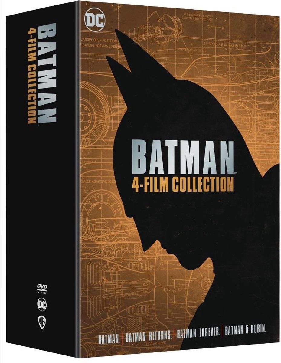 Warner Home Video Batman 1-4 Collection (DVD) | 5051888261439