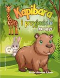 Kapibara i przyjaciele na lądzie: Zeszyt kreatywny: kolorowanie i pisanie po śladzie dla dzieci 3-6 lat