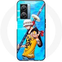 Maniacase Etui Narzo 50 5G Anime One Piece Trafalgar D Water Law