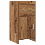 vidaXL Dressoir Oud hout 40 x 36 x 80 cm Bewerkt hout