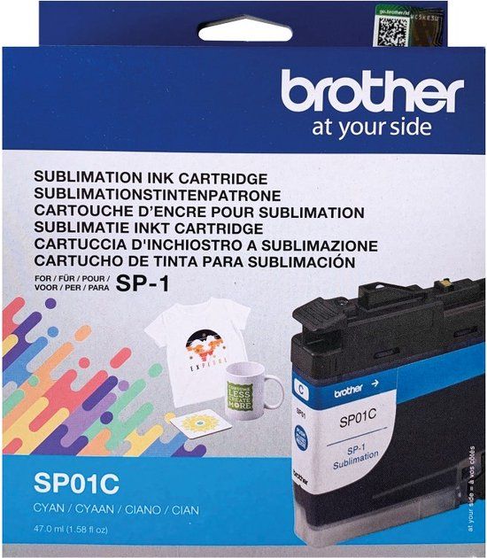 Brother SP01C Inktcartridge Cyan