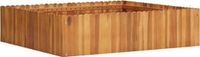 vidaXL Jardinière surélevée 100x100x25 cm Acacia massif