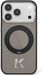 Karl Lagerfeld - Coque rigide avec support bague MagSafe Kameo Métal (KLHMP18L6HRSMKMK) - iPhone 18 Pro / iPhone 17 Pro - Noir