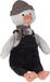 Happy Horse Pinguïn Polar Knuffel 37cm - Zwart/Grijs