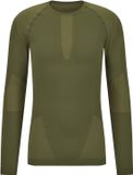 FALKE Warm Longsleeved Shirt sneldrogend functioneel shirt met lange mouwen heren groen - maat XXL