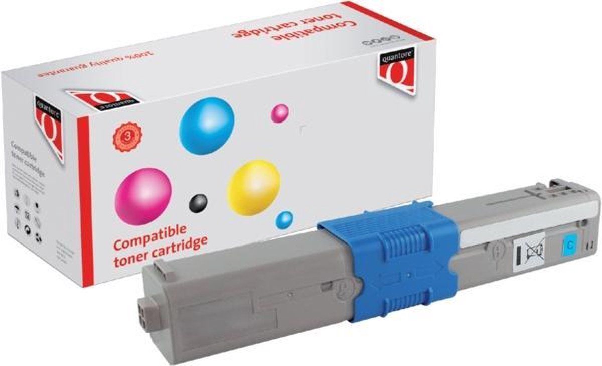 Quantore TONERCARTRIDGE OKI 44973535 1.5K BLAUW