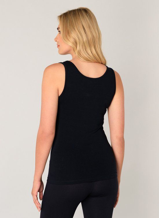 BASE LEVEL Yippie Top - Dark Blue - maat 40