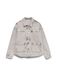 VERO MODA Vmjamie Ls Denim Shacket Mix Ga Noos Dames Lichtgrijs denim XS