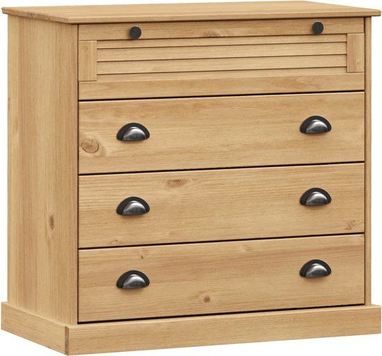 vidaXL Ladekast VIGO 80x40x76 cm massief grenenhout