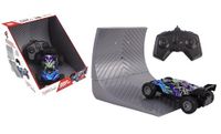 TURBO CHALLENGE Rider Jump 72 Off Road RC Auto Blauw 1/28