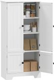 HOMCOM Keukenkast MDF 58,2x30x123cm Wit
