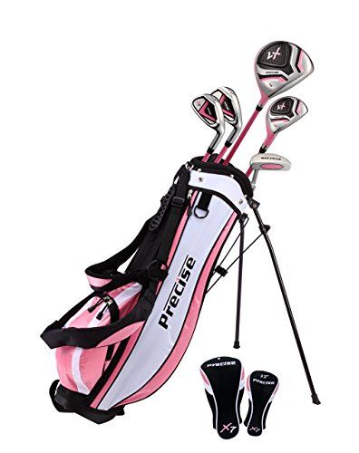 Pink Junior Golf Club Set for Girls 3-5 Years Old (Left-Handed)