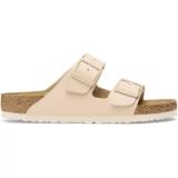 Birkenstock Arizona Pantoffels - Wit Patent - Smalle Pasvorm - Maat 39 - Dames