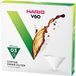 HARIO Papier filtre - Taille 03 - 40 pièces - Blanc