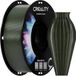 Creality PETG-filament 1,75 mm, 3D-printerfilament, uitstekende taaiheid, hoge precisie, niet giftig, vochtbestendig, 1 kg, glanzend 3D-printfilament voor 3D-printers, legergroen