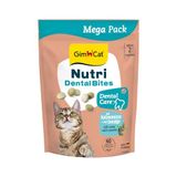 GimCat Nutri Dental Bites - Heerlijke snack met een gericht afgestemde formule voor het welzijn van je kat - 1 zak (1 x 425 g)