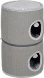 PawHut Kattentoren Polyester 42x42x69cm Grijs
