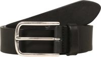 Vanzetti Leren Riem Denim Love 35mm Full Leather Belt W95 Black Zwart