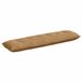 vidaXL Coussin de dossier Marron 180 x 50 cm Tissu velours côtelé