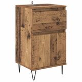 vidaXL Dressoir Oud hout 35 x 40 x 70 cm