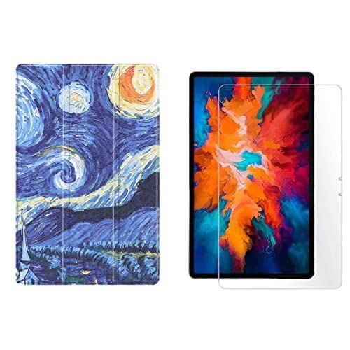 Lobwerk 2in1 Set voor Lenovo Tab P11 Pro TB-XJ706F 11.5 inch met Smart Tablet Case + Gehard Glas Beschermhoes