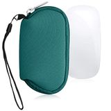 kwmobile Hoes compatibel met Apple Magic Mouse 1/2 - Hoesje voor muis - Beschermhoes van Neopreen in petrol