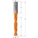 Hw-meche 373.050.12 A' Tourillonner S=10x27 D=5x50x85 Ga