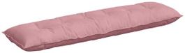 vidaXL Rugkussen Roze 180 x 50 cm Corduroy Stof