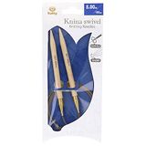 Tulip KS-1000800 breinaalden, bamboe, beige, 100 cm x 8 mm
