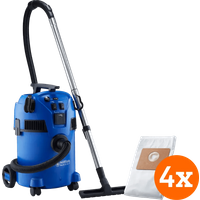 Nilfisk Multi II 22 Inox + Stofzak voor Multi II (4x)