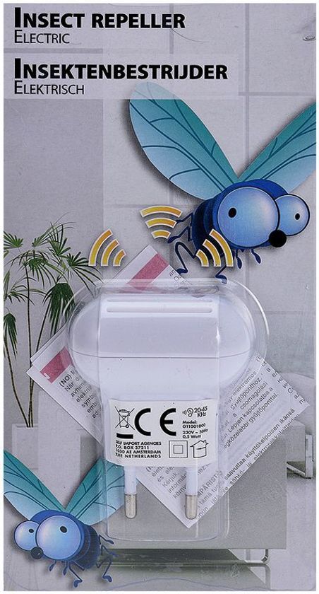 Ultrasone Elektrische Muggenwegjager - 8711295032110