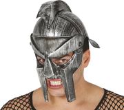 Fiestas Guirca Helm Gladiator Zilver Kunststof Unisex Volwassenen