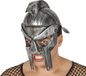 Fiestas Guirca Helm Gladiator Zilver Kunststof Unisex Volwassenen