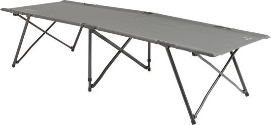 Redwood Cahoon stretcher - Veldbed - 192 cm - Inklapbaar - Grijs