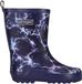 ZIGZAG Gummistiefel Gemus Unisex donkerblauw-wit Panterprint Maat 24