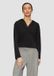 s.Oliver - Dames - Zwart - Modal - Lange mouw - Regular Fit - Effen - Herfst/Winter 2024