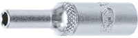 BGS Super Lock Socket Wrench, 1/4" Drive, 4mm - 1pc