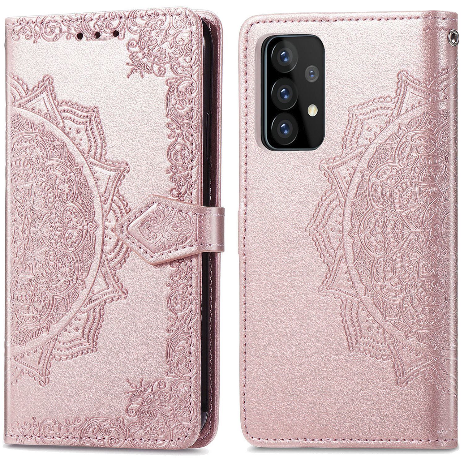 imoshion Booktype voor de Samsung Galaxy A52 - Rosé Goud