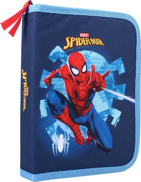 Spider-Man Make and Create Gevulde Etui - Blauw