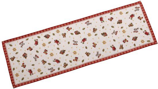 Villeroy & Boch Toy's Delight Tafelloper - 32 x 96 cm - Kerst - Katoen