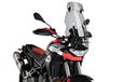 Puig 20764H Multi-verstelbaar vizier 2.0 Clip-on rookgrijs